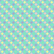 abstract retro geometric pattern N35
