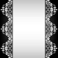 card with lace N6