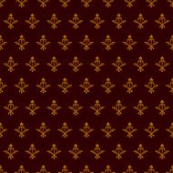 Vintage seamless wallpaper in retro style