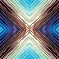 Abstract exotic blue pattern