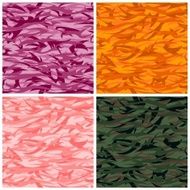 collection of textures camouflage