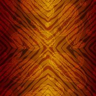Exotic pattern with doodles paisley