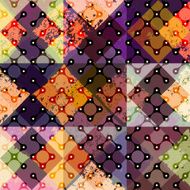 Abstract diagonal geometric pattern with droplet elements N3