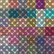 Abstract diagonal geometric pattern with droplet elements N5