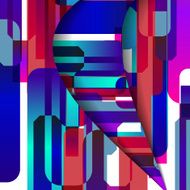 Abstract colorful illustration