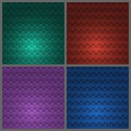 Set of four abstract background