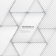 Vector design with triangles on the grey N3