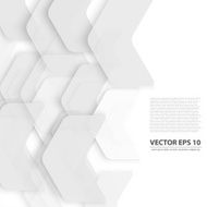 Vector Abstract geometric shape from gray N7