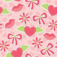 pink seamless pattern N2