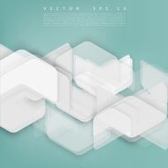 Vector Abstract geometric shape from gray N10