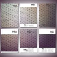 Geometric backgrounds abstract hexagonal patterns Brochure flyer or report for N3