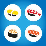 Set of sushi Japanese&#039;s food great for any use