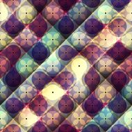 Abstract geometric pattern with transparent elements