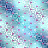 Geometric pattern in chinese style on blurred background