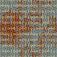 Retro droplet pattern with grunge effect