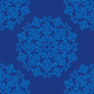 Vector seamless baroque damask luxury background N11