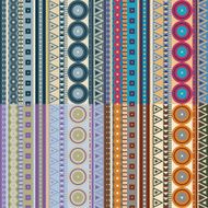Seamless Aztec Pattern