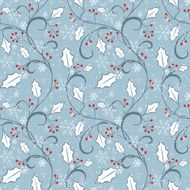 Holly pattern (seamless)