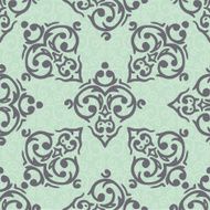 Vector seamless baroque damask luxury background N26
