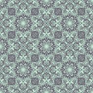 Vector seamless baroque damask luxury background N29