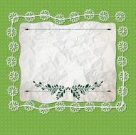 crumpled sheet