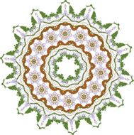 Floral abstract background N480