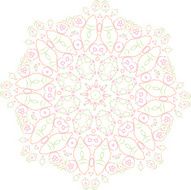 Floral abstract background N483