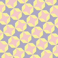 abstract retro geometric pattern N41