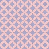 abstract retro geometric pattern N42