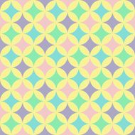 abstract retro geometric pattern N45