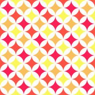 abstract retro geometric pattern N55