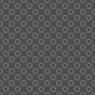 Monochrome pattern with small rounded crosses and diagonally int