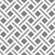 Monochrome pattern with light gray stripes and squares