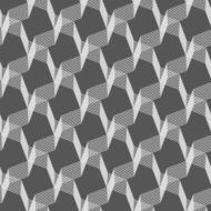 Monochrome pattern with gray intersecting thin lines on
