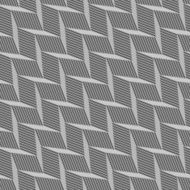 Monochrome pattern with gray braid grid