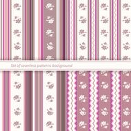 Seamless patterns vector set N2