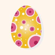 easter painting egg theme elements vector eps N177
