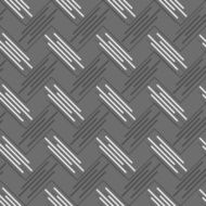 Monochrome pattern with diagonal uneven stripes offset