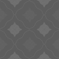 Monochrome pattern with black and gray wavy guilloche squares