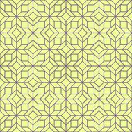 outline pattern of rhombuses