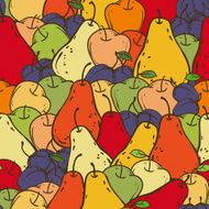 Fruits seamless pattern N6