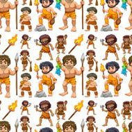 Seamless caveman