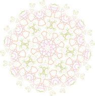 Floral abstract background N493