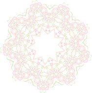 Floral abstract background N494