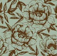 Seamless Floral Pattern N1334