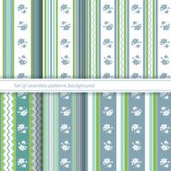 Seamless patterns vector set N22