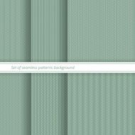 Seamless patterns vector set N34