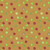 Seamless pattern of apples N2