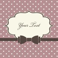 Vector Vintage Sticker Illustration