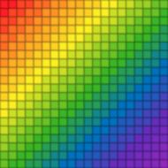 Rainbow tile background N4